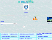 Tablet Screenshot of elaguapotable.com